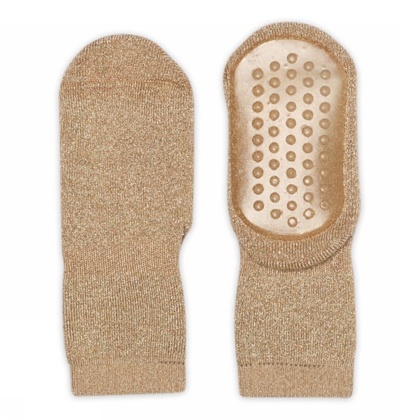 Goldene Stoppersocken für Kinder
