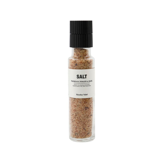 Nicolas Vahe Salz mit Parmesan, Tomate und Basilikum