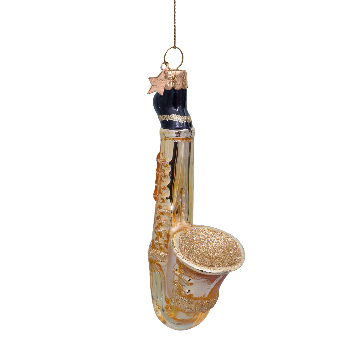 Weihnachtsanhänger Saxofon