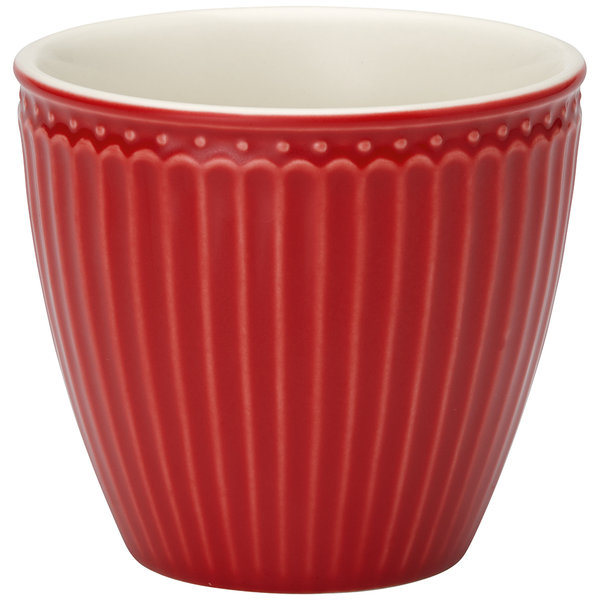 GreenGate Latte Cup Alice Red